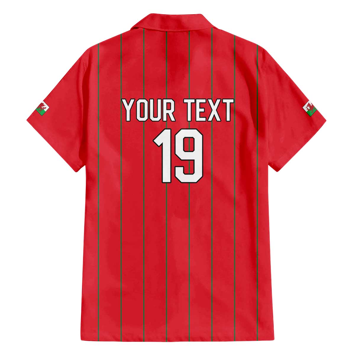 Custom World Football 2026 Wales Family Matching Off The Shoulder Long Sleeve Dress and Hawaiian Shirt Cymru Together Stronger - Wonder Print Shop