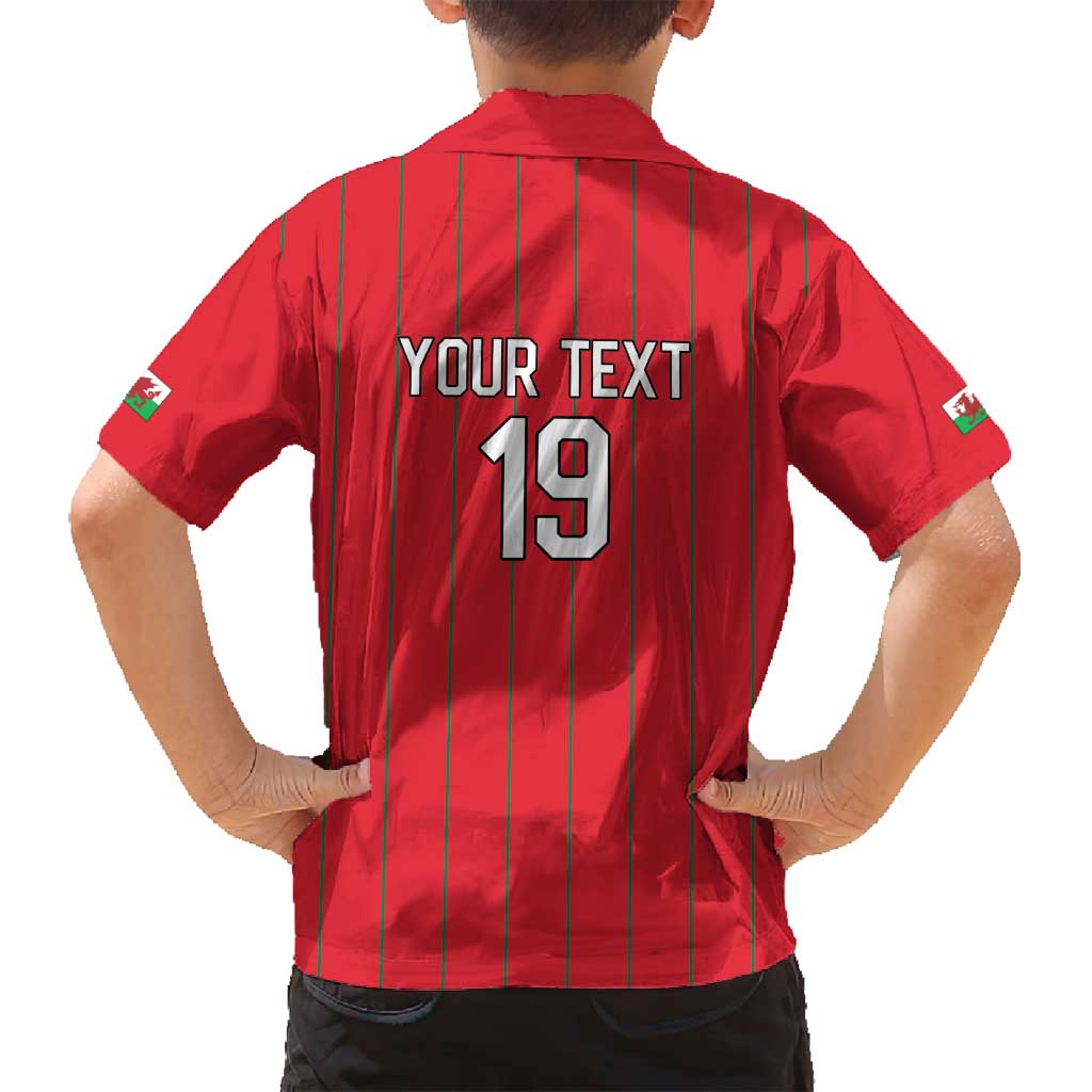 Custom World Football 2026 Wales Family Matching Summer Maxi Dress and Hawaiian Shirt Cymru Together Stronger - Wonder Print Shop