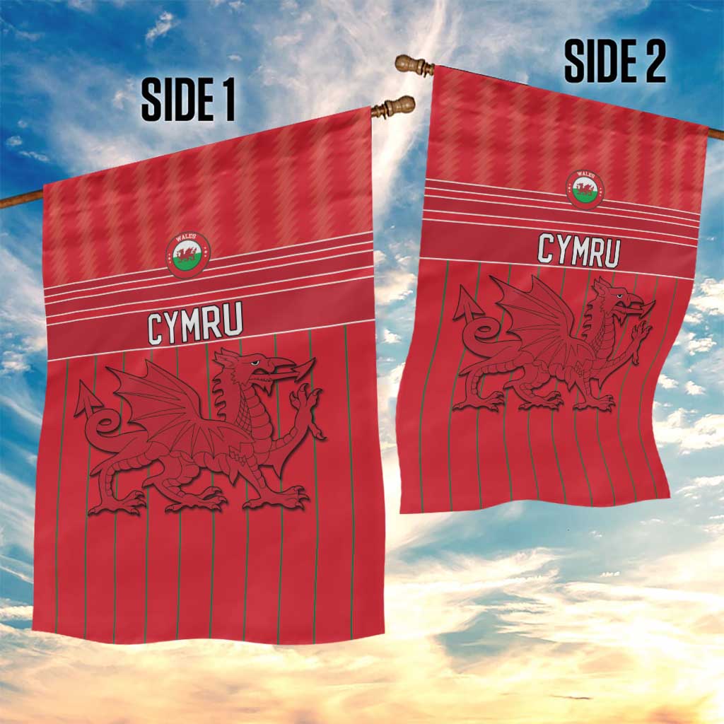 World Football 2026 Wales Garden Flag Cymru Together Stronger - Wonder Print Shop
