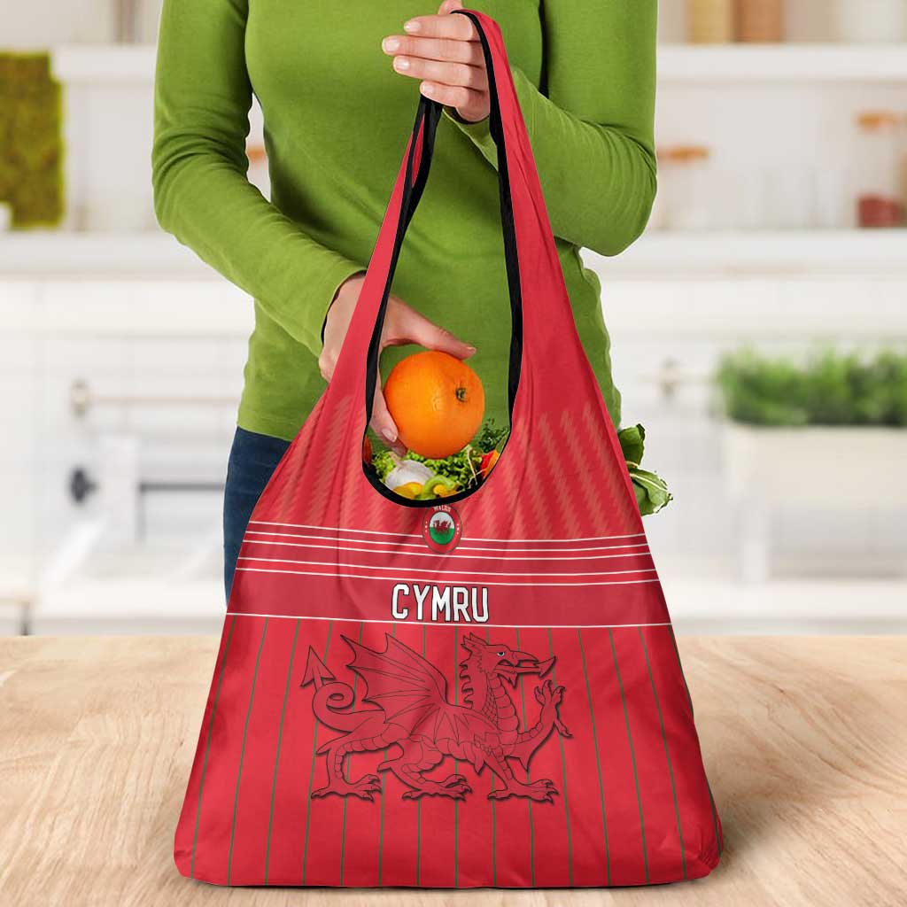 World Football 2026 Wales Grocery Bag Cymru Together Stronger - Wonder Print Shop
