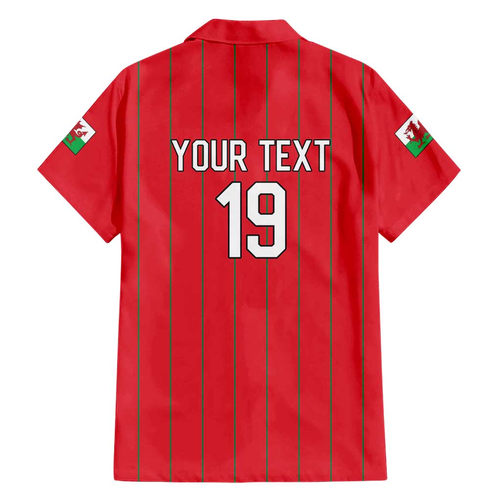 Custom World Football 2026 Wales Hawaiian Shirt Cymru Together Stronger - Wonder Print Shop