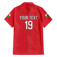 Custom World Football 2026 Wales Hawaiian Shirt Cymru Together Stronger - Wonder Print Shop