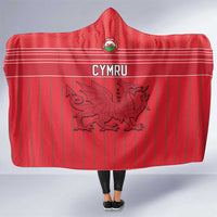 World Football 2026 Wales Hooded Blanket Cymru Together Stronger - Wonder Print Shop