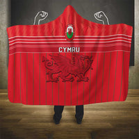 World Football 2026 Wales Hooded Blanket Cymru Together Stronger - Wonder Print Shop