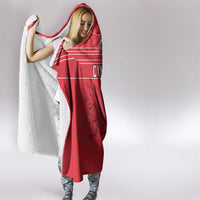 World Football 2026 Wales Hooded Blanket Cymru Together Stronger - Wonder Print Shop