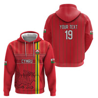 Custom World Football 2026 Wales Hoodie Cymru Together Stronger - Wonder Print Shop