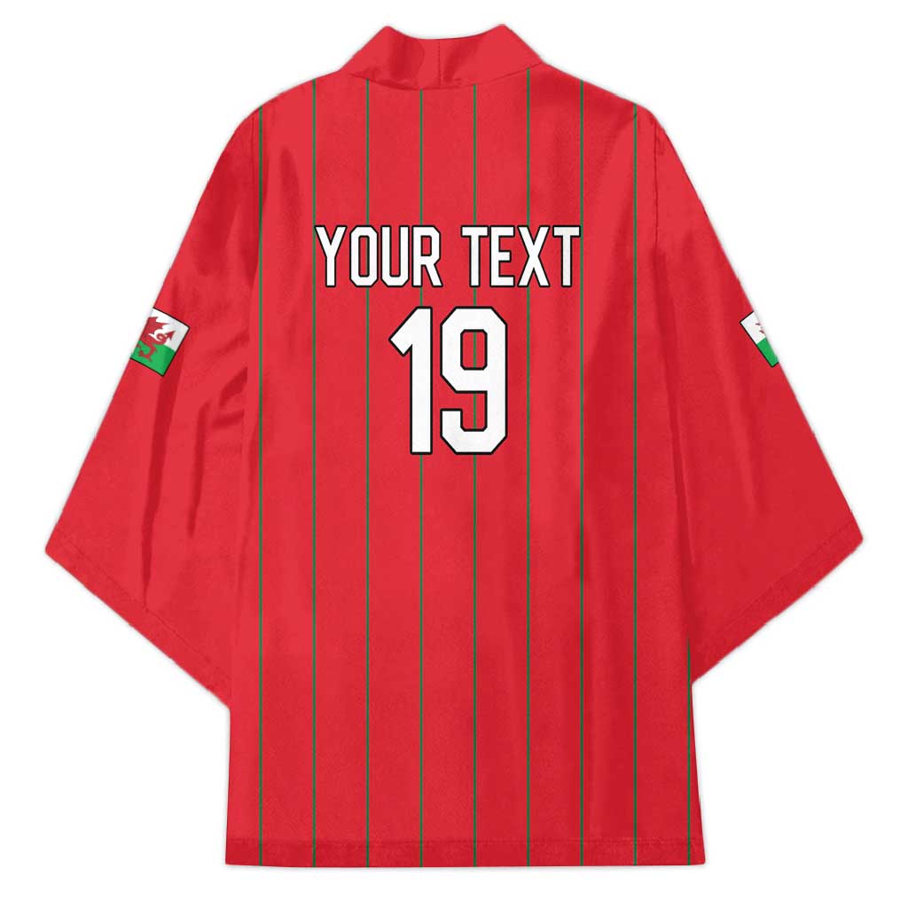 Custom World Football 2026 Wales Kimono Cymru Together Stronger - Wonder Print Shop