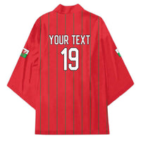 Custom World Football 2026 Wales Kimono Cymru Together Stronger - Wonder Print Shop