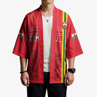 Custom World Football 2026 Wales Kimono Cymru Together Stronger - Wonder Print Shop