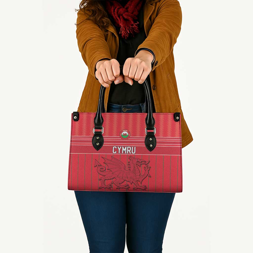World Football 2026 Wales Leather Bag Cymru Together Stronger - Wonder Print Shop