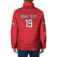 Custom World Football 2026 Wales Padded Jacket Cymru Together Stronger - Wonder Print Shop
