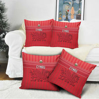 World Football 2026 Wales Pillow Cover Cymru Together Stronger - Wonder Print Shop