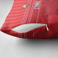 World Football 2026 Wales Pillow Cover Cymru Together Stronger - Wonder Print Shop