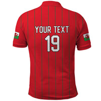 Custom World Football 2026 Wales Polo Shirt Cymru Together Stronger - Wonder Print Shop