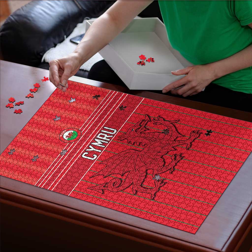 World Football 2026 Wales Puzzle Cymru Together Stronger - Wonder Print Shop