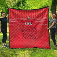 World Football 2026 Wales Quilt Cymru Together Stronger - Wonder Print Shop