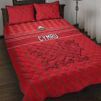 World Football 2026 Wales Quilt Bed Set Cymru Together Stronger - Wonder Print Shop