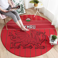 World Football 2026 Wales Round Carpet Cymru Together Stronger - Wonder Print Shop