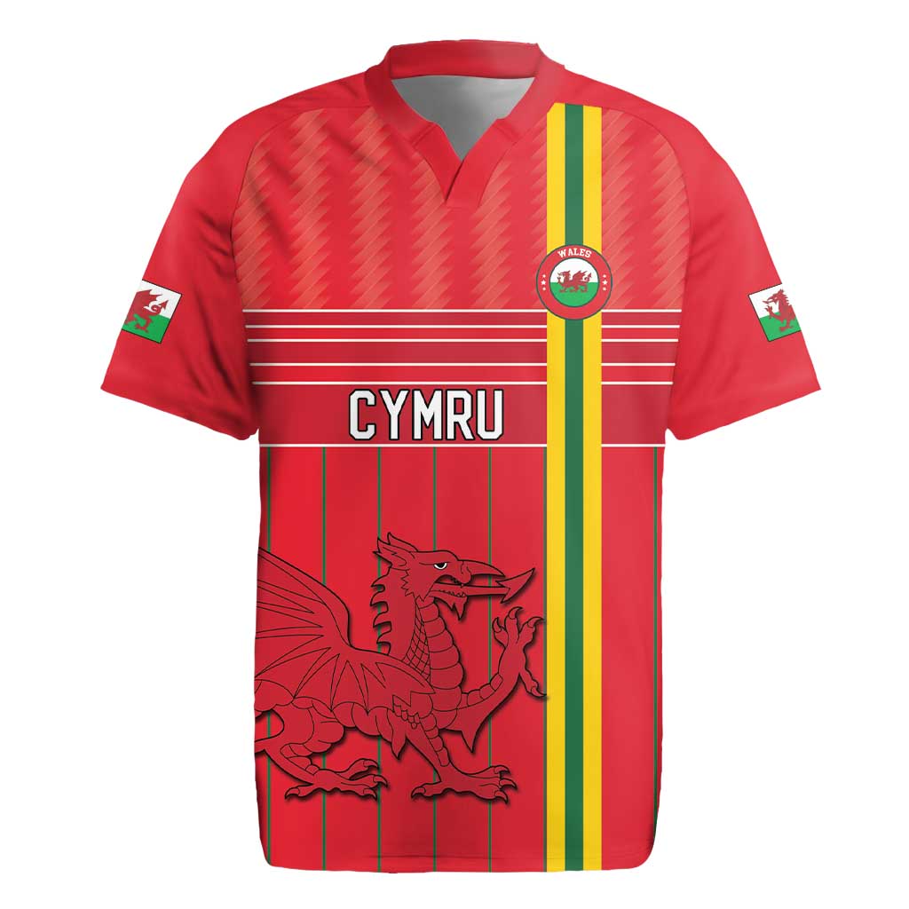 Custom World Football 2026 Wales Rugby Jersey Cymru Together Stronger - Wonder Print Shop