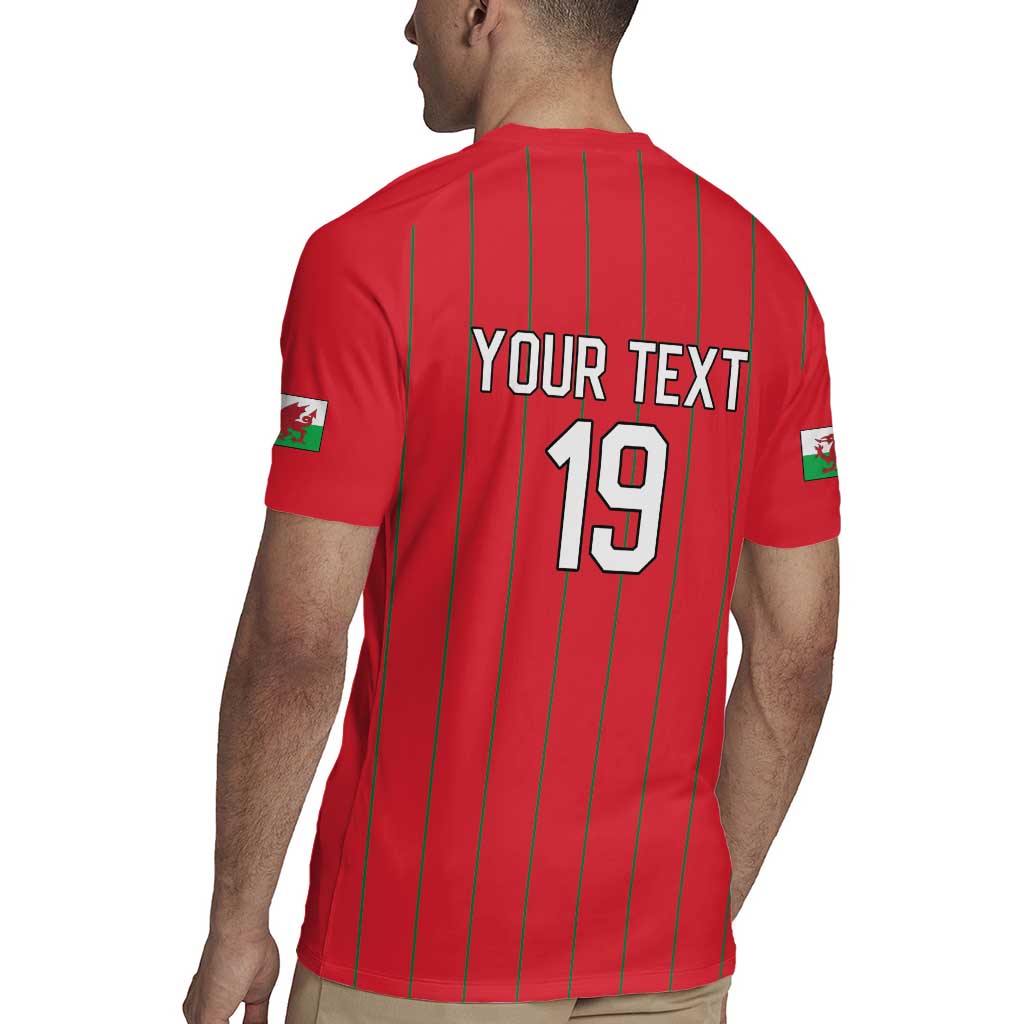Custom World Football 2026 Wales Rugby Jersey Cymru Together Stronger - Wonder Print Shop