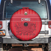 World Football 2026 Wales Spare Tire Cover Cymru Together Stronger - Wonder Print Shop