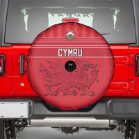 World Football 2026 Wales Spare Tire Cover Cymru Together Stronger - Wonder Print Shop
