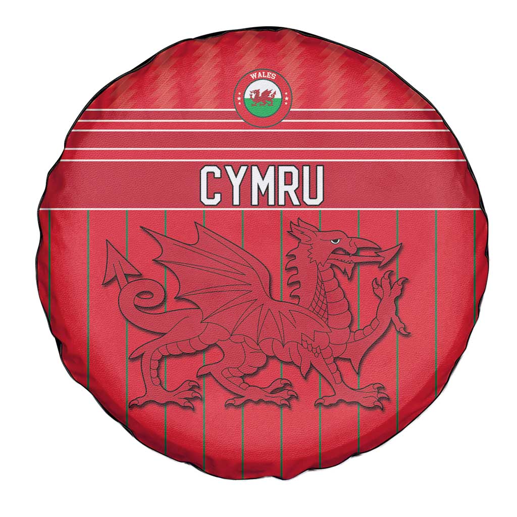 World Football 2026 Wales Spare Tire Cover Cymru Together Stronger - Wonder Print Shop