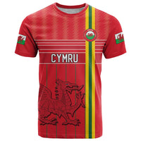 Custom World Football 2026 Wales T Shirt Cymru Together Stronger - Wonder Print Shop