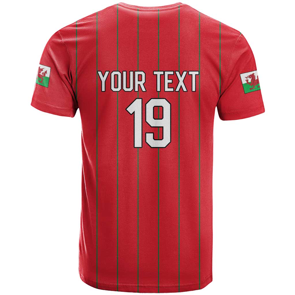 Custom World Football 2026 Wales T Shirt Cymru Together Stronger - Wonder Print Shop