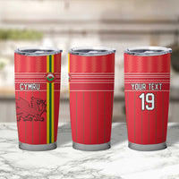 Custom World Football 2026 Wales Tumbler Cup Cymru Together Stronger - Wonder Print Shop