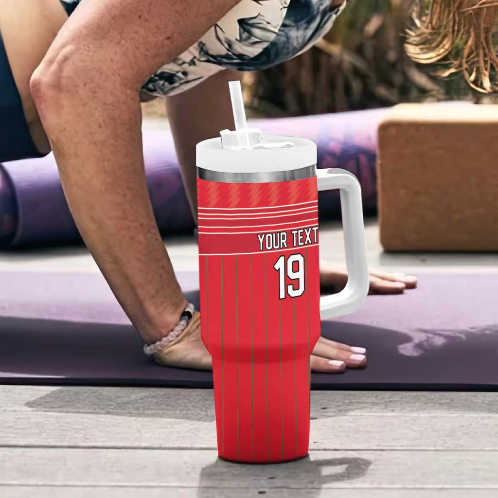 Custom World Football 2026 Wales Tumbler With Handle Cymru Together Stronger - Wonder Print Shop
