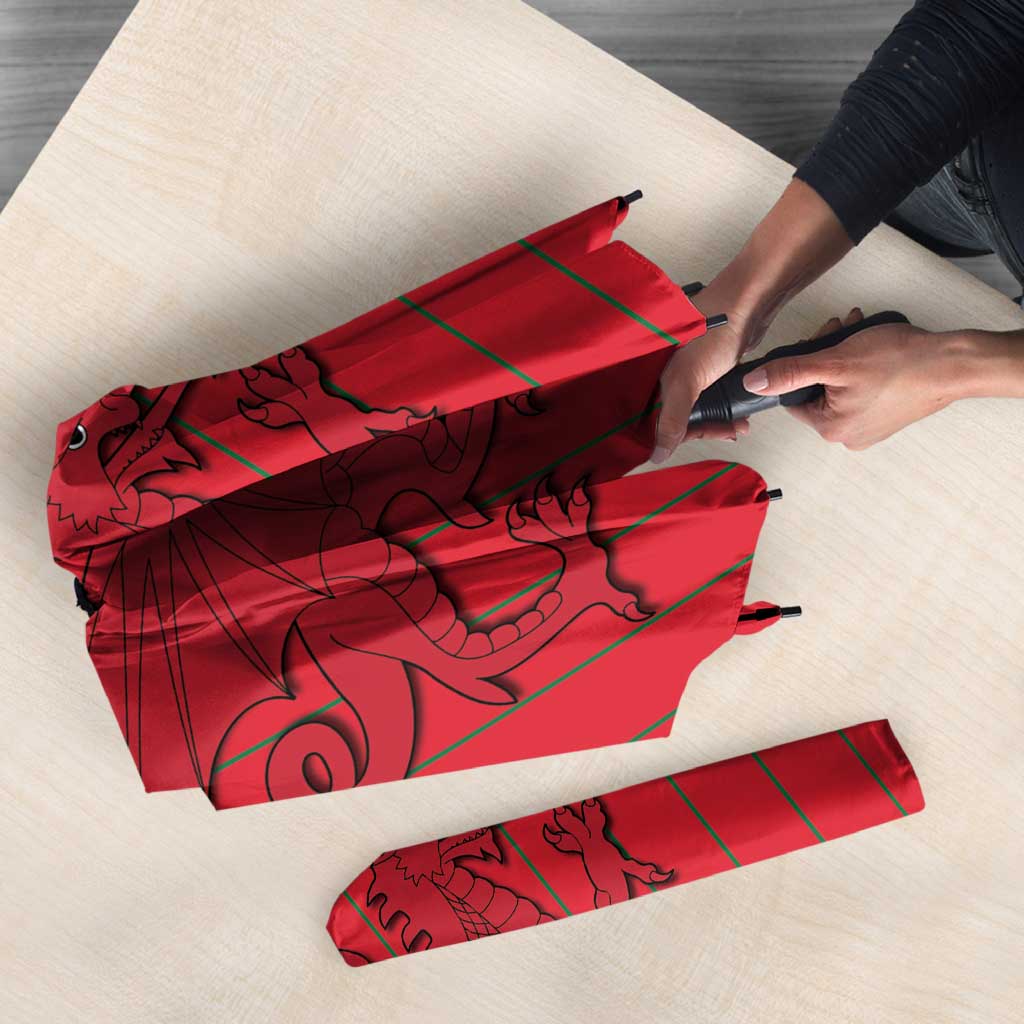 World Football 2026 Wales Umbrella Cymru Together Stronger - Wonder Print Shop