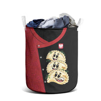 Poland Pierogi Laundry Basket Polish National Dumplings