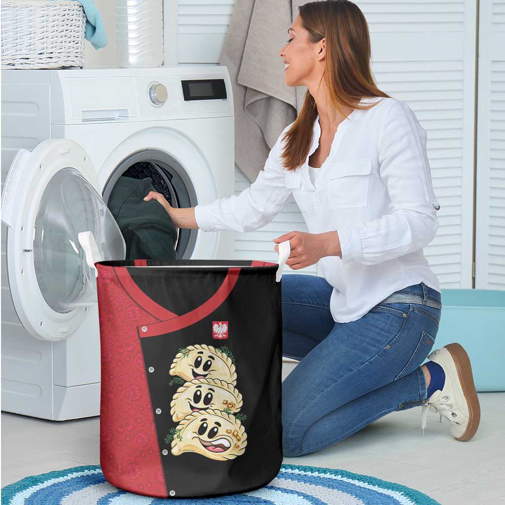 Poland Pierogi Laundry Basket Polish National Dumplings