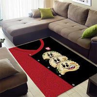 Poland Pierogi Area Rug Polish National Dumplings