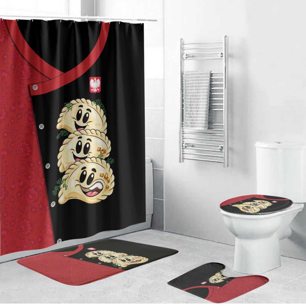 Poland Pierogi Bathroom Set Polish National Dumplings