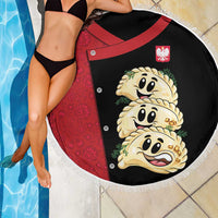 Poland Pierogi Beach Blanket Polish National Dumplings