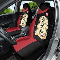 Poland Pierogi Car Seat Cover Polish National Dumplings