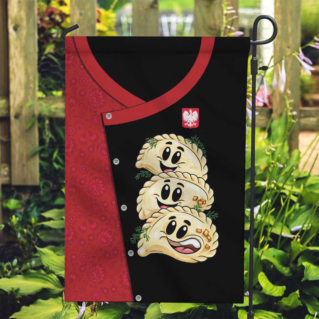 Poland Pierogi Garden Flag Polish National Dumplings
