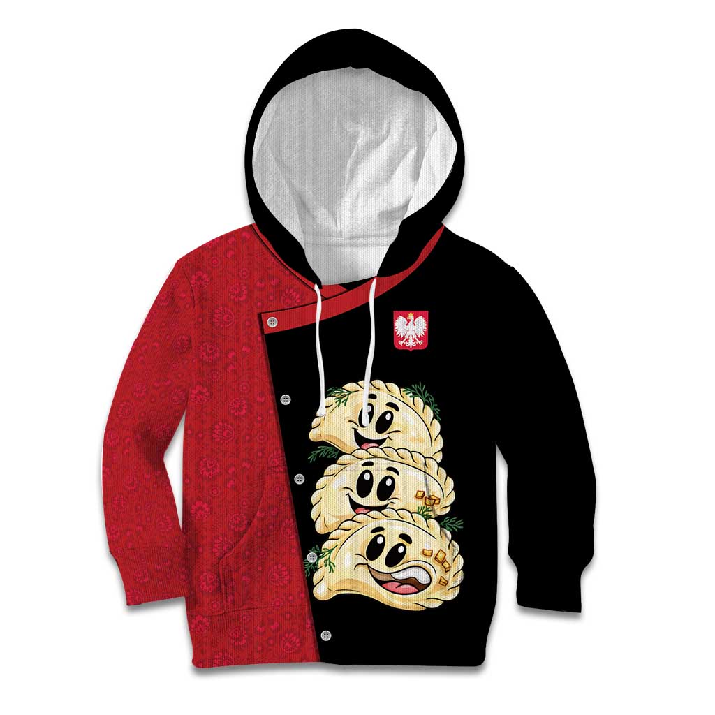 Personalized Poland Pierogi Kid Hoodie Polish National Dumplings