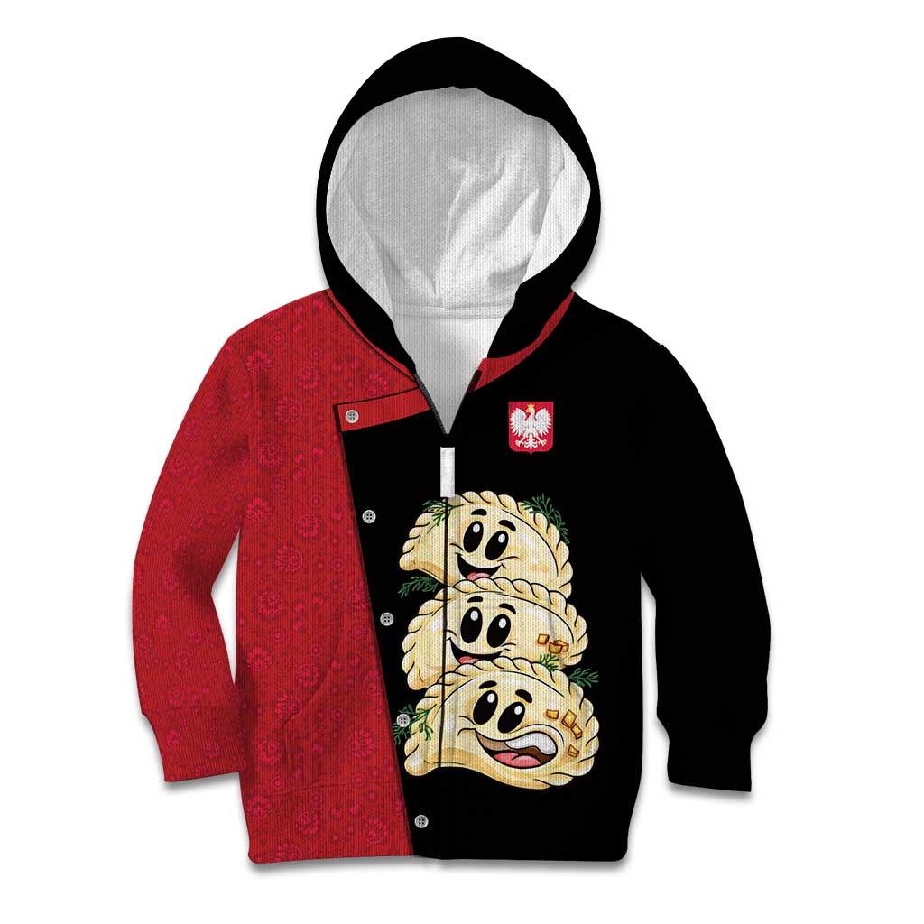 Personalized Poland Pierogi Kid Hoodie Polish National Dumplings