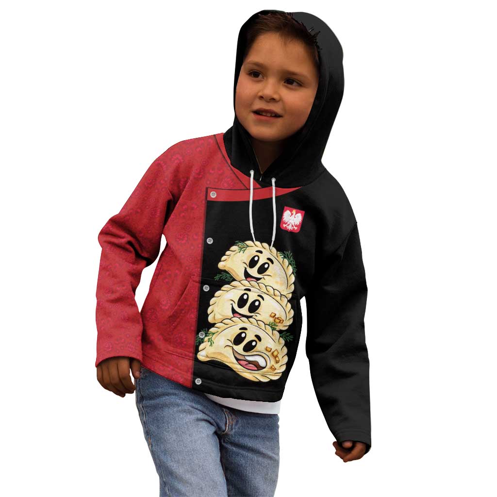 Personalized Poland Pierogi Kid Hoodie Polish National Dumplings