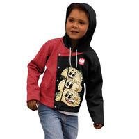 Personalized Poland Pierogi Kid Hoodie Polish National Dumplings