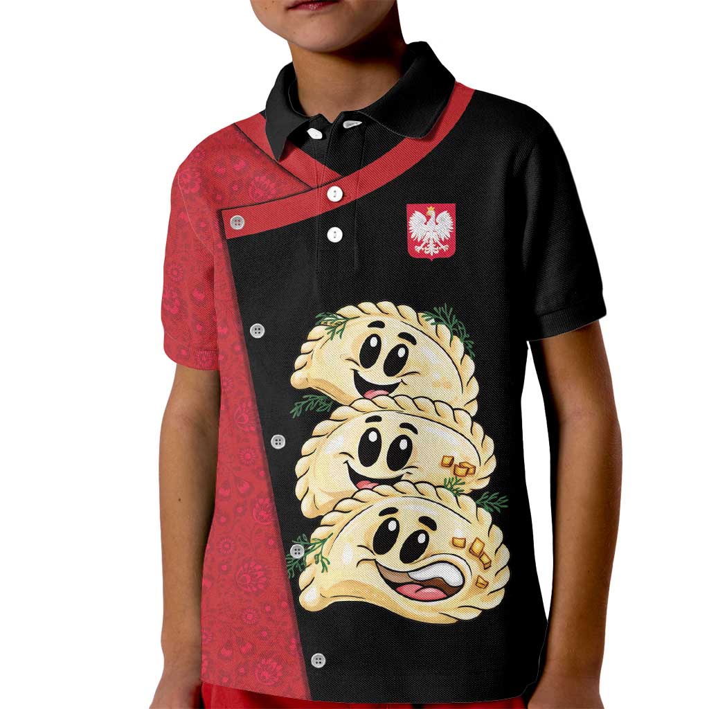 Personalized Poland Pierogi Kid Polo Shirt Polish National Dumplings