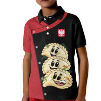 Personalized Poland Pierogi Kid Polo Shirt Polish National Dumplings