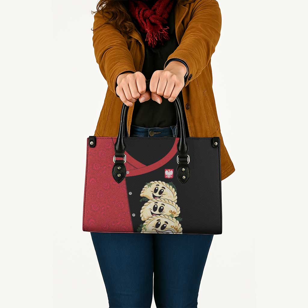 Poland Pierogi Leather Bag Polish National Dumplings