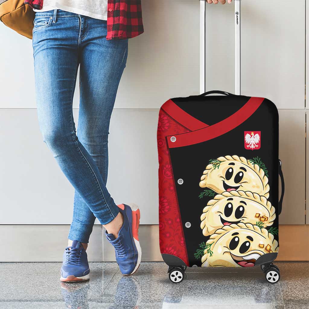 Poland Pierogi Luggage Cover Polish National Dumplings