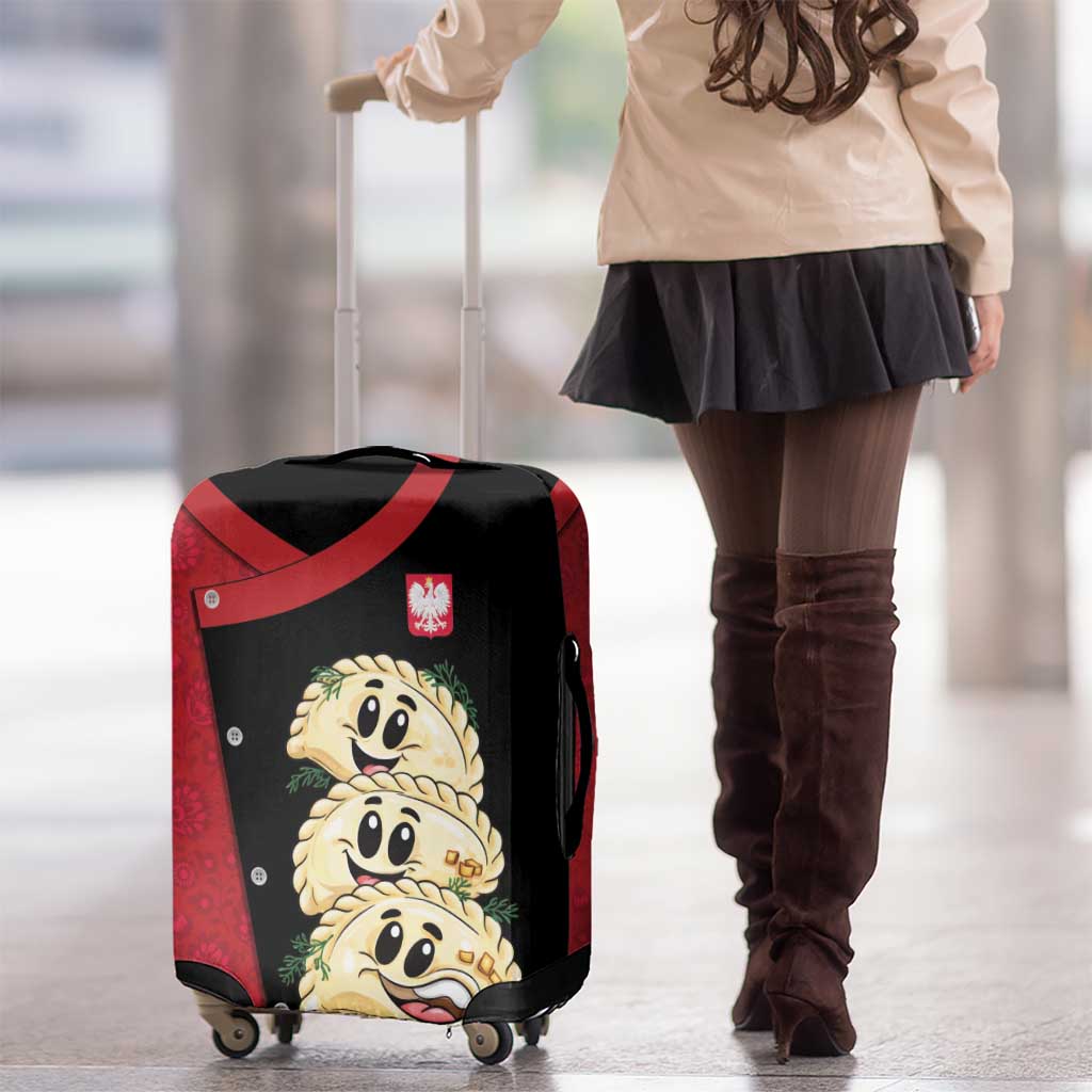 Poland Pierogi Luggage Cover Polish National Dumplings