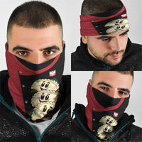 Poland Pierogi Neck Gaiter Polish National Dumplings