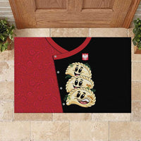 Poland Pierogi Rubber Doormat Polish National Dumplings